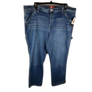 Women's Size 24 Dickies Flex Carpenter Straight High Rise‎ Jeans NWT